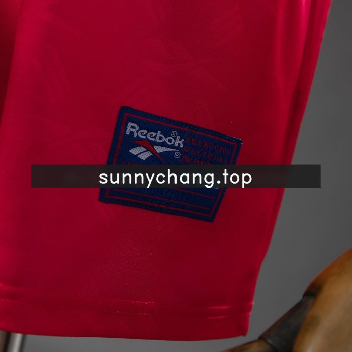 1998 Chile Home Retro Long Sleeve Jersey - 图片 2