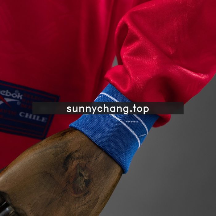 1998 Chile Home Retro Long Sleeve Jersey - 图片 3