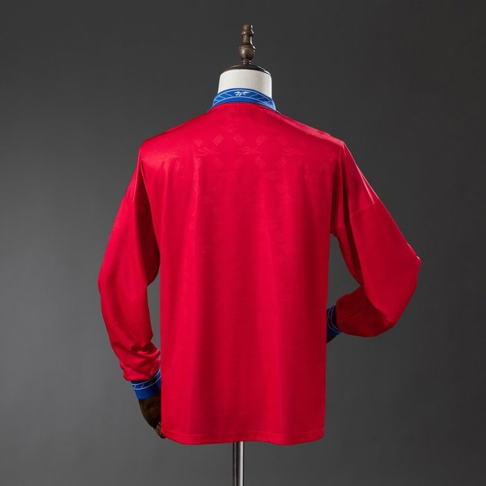 1998 Chile Home Retro Long Sleeve Jersey - 图片 7