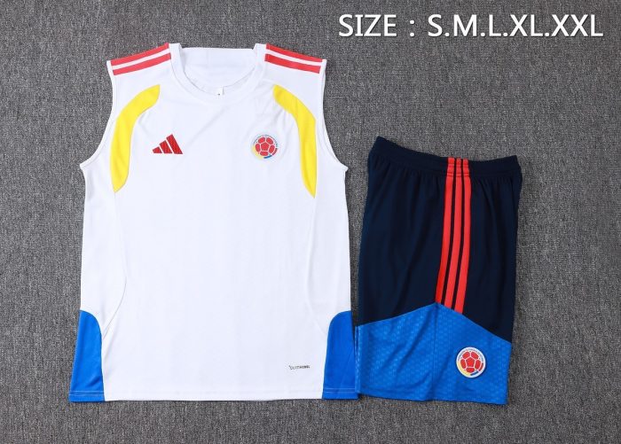 Colombia White Vest - 图片 2