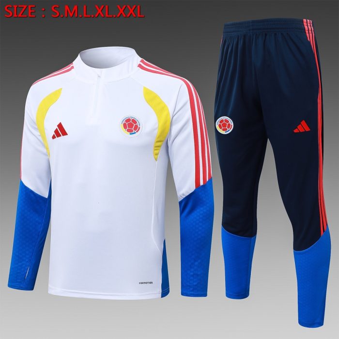 Colombia White Half-Zip Jacket - 图片 8