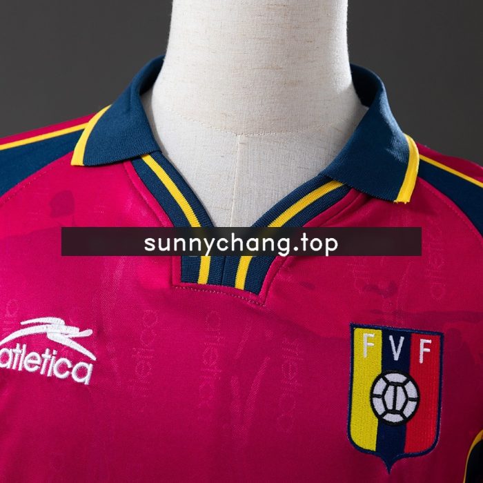 Venezuela 2000 Home Retro Jersey - 图片 6