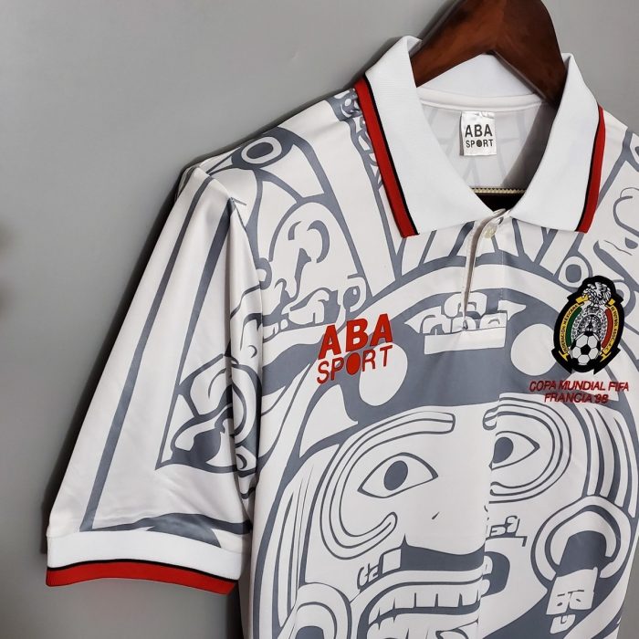 1998 Mexico Away Retro Jersey - 图片 4