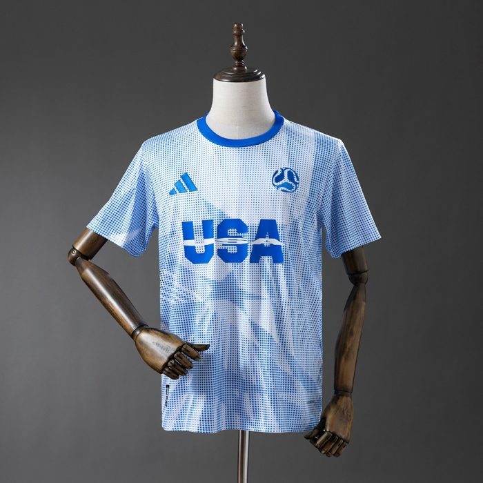 USA 2026 Promotional Blue Jersey - 图片 3