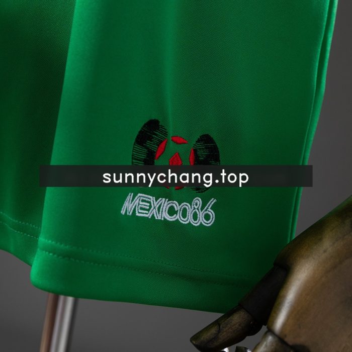 Mexico 1986 Home Retro Jersey - 图片 2