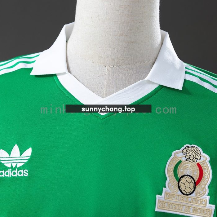 Mexico 1986 Home Retro Jersey - 图片 6