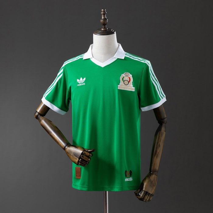 Mexico 1986 Home Retro Jersey - 图片 8