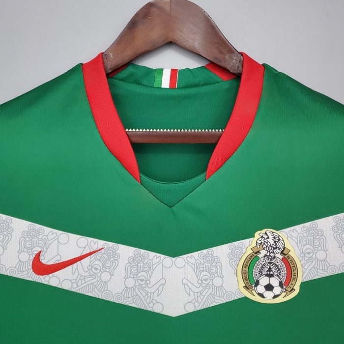 Mexico 2006 Home Retro Jersey - 图片 7