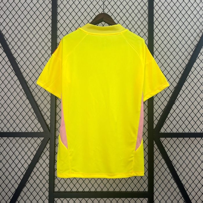 2024 Mexico Goalkeeper Jersey Yellow - 图片 3