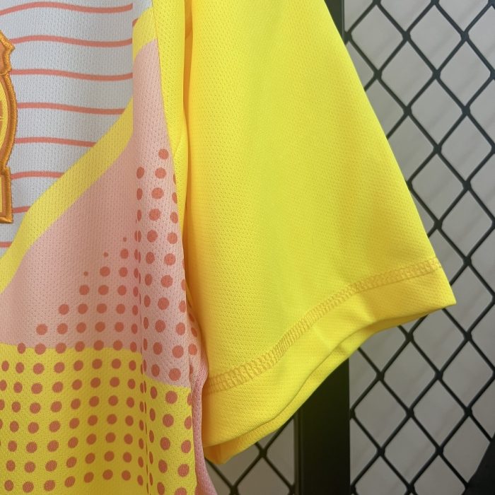 2024 Mexico Goalkeeper Jersey Yellow - 图片 7