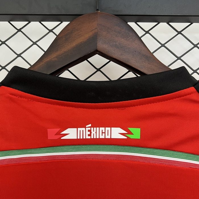 Mexico 2014 Away Retro Jersey - 图片 5