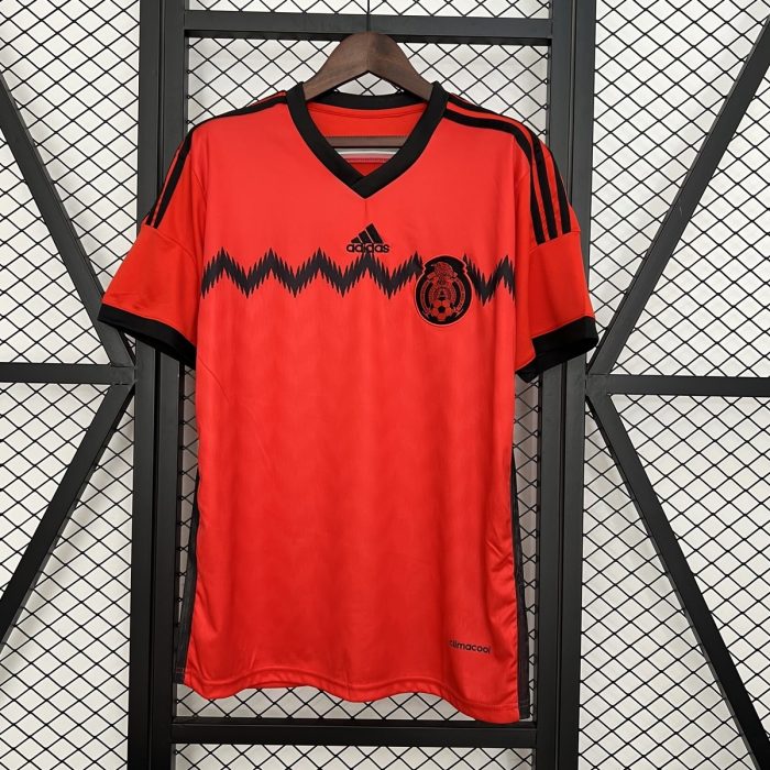 Mexico 2014 Away Retro Jersey - 图片 7