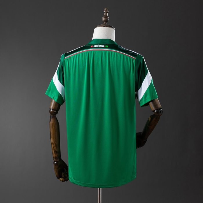 2014 Mexico Home Retro Jersey - 图片 6