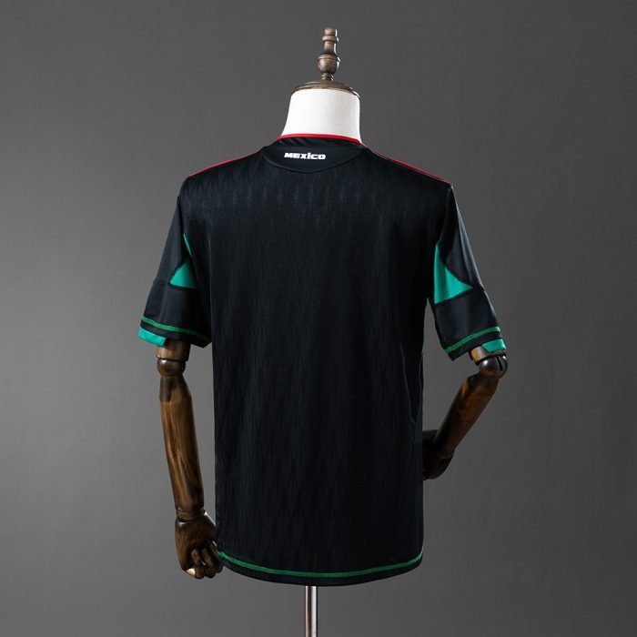 Mexico 2010 Away Retro Jersey - 图片 6