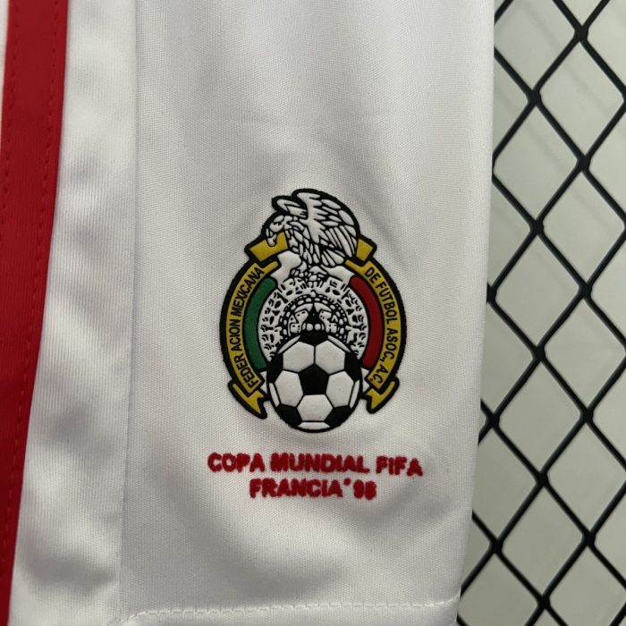 Mexico 1998 Home Kids Jersey - 图片 2