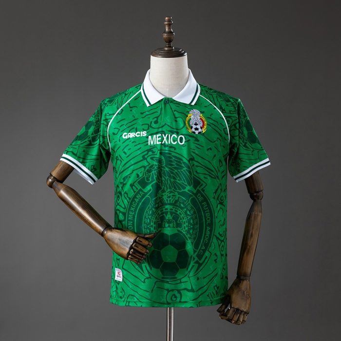 Mexico 1999 Home Retro Jersey - 图片 2