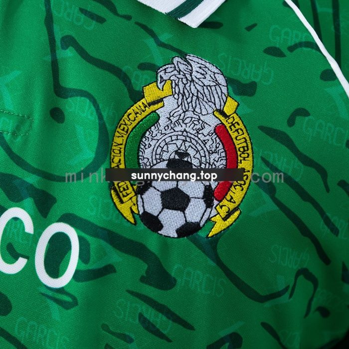 Mexico 1999 Home Retro Jersey - 图片 7