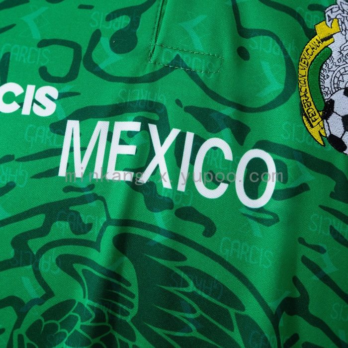 Mexico 1999 Home Retro Jersey - 图片 8