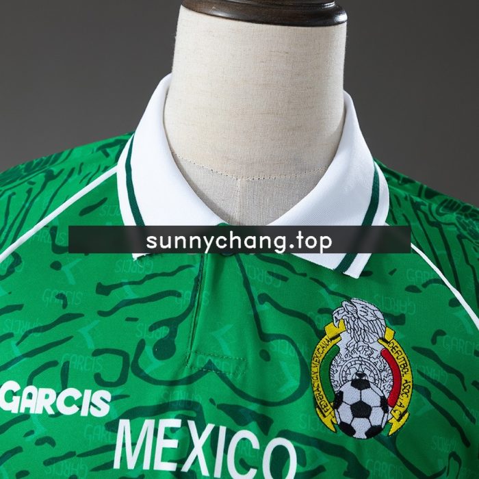 Mexico 1999 Home Retro Jersey - 图片 9