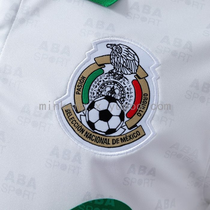 Mexico 1995 Away Retro Jersey - 图片 4