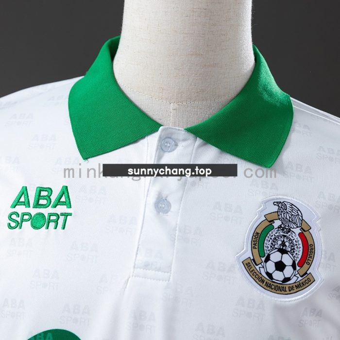 Mexico 1995 Away Retro Jersey - 图片 6