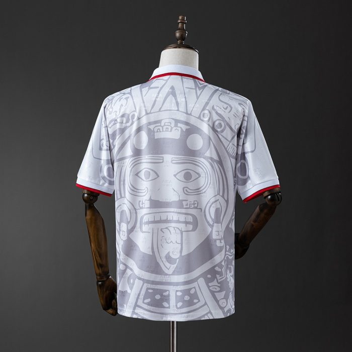 Mexico 1998 Away Retro Jersey - 图片 7