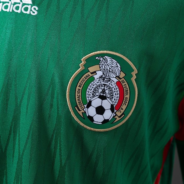 Mexico 2010 Home Retro Jersey - 图片 4