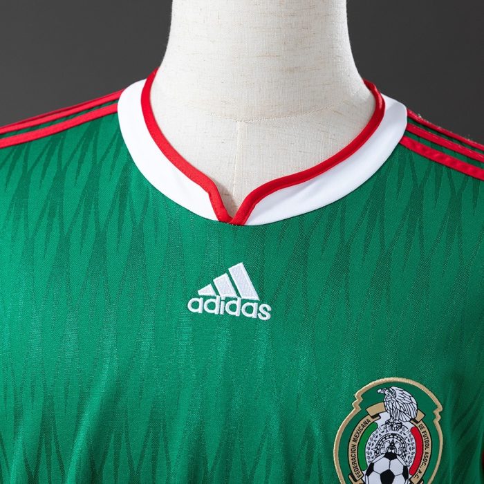 Mexico 2010 Home Retro Jersey - 图片 6