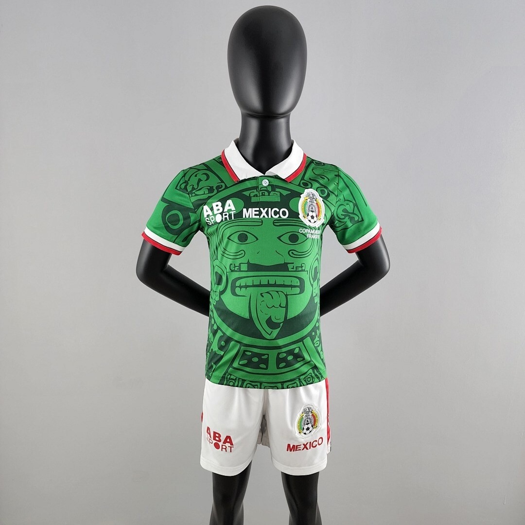 1998 Mexico Home Retro Kids Kit