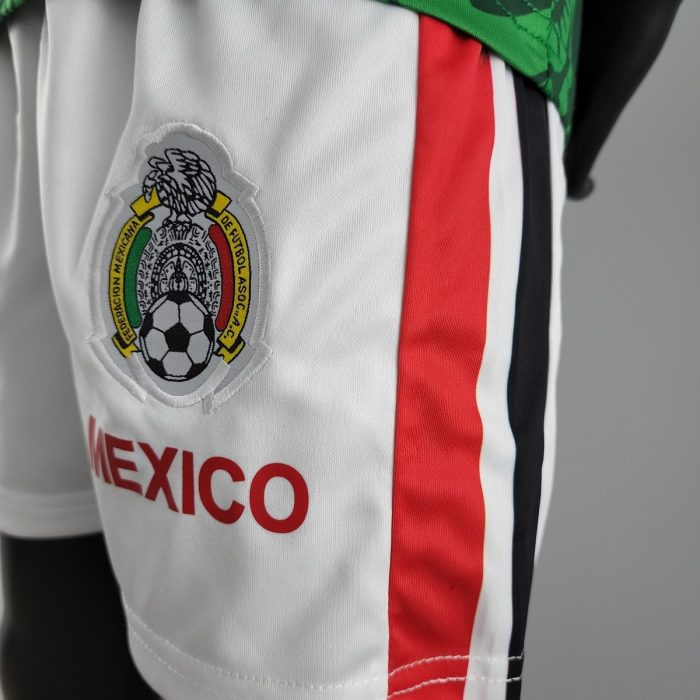 1998 Mexico Home Retro Kids Kit - 图片 5