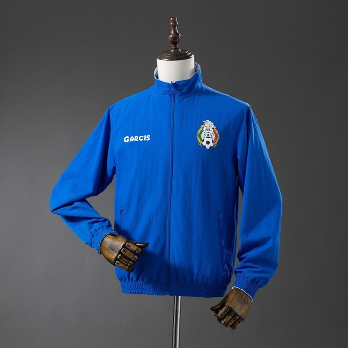 Mexico Reversible Jacket Windbreaker - White & Blue - 图片 4