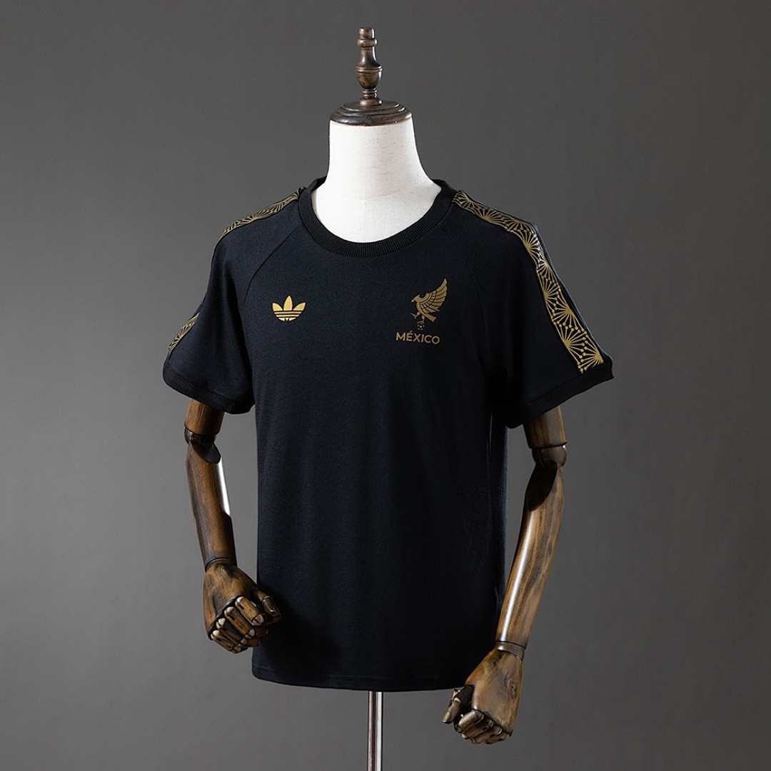 Mexico Gold 3-Stripes T-Shirt