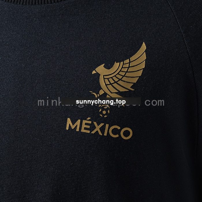 Mexico Gold 3-Stripes T-Shirt - 图片 4