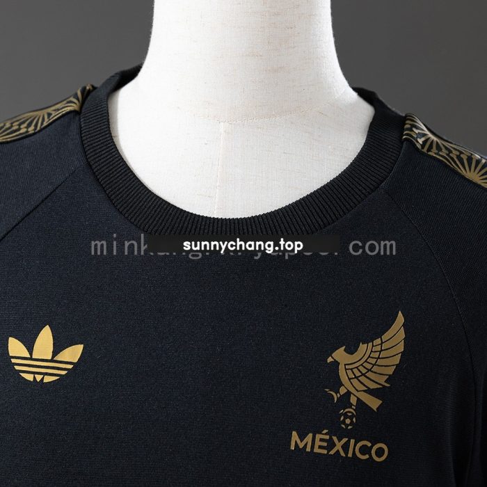 Mexico Gold 3-Stripes T-Shirt - 图片 5