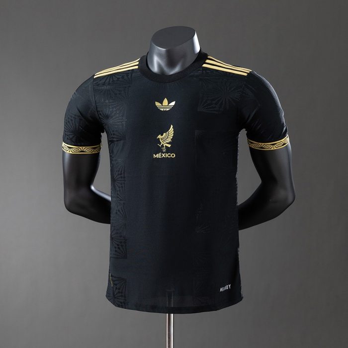 Mexico 2025/2026 Special Edition Black Player Version Jersey - 图片 8