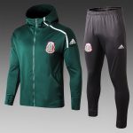 Mexico Green Long Zip Hoodie