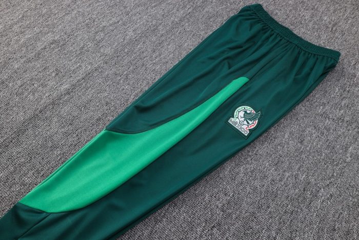 Mexico 22/23 Green Half-Zip Jacket - 图片 3