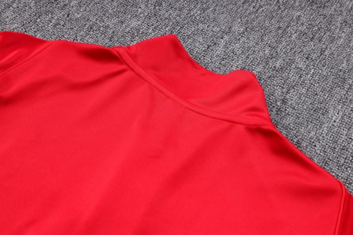Mexico 22/23 Red Long Zip Jacket - 图片 5