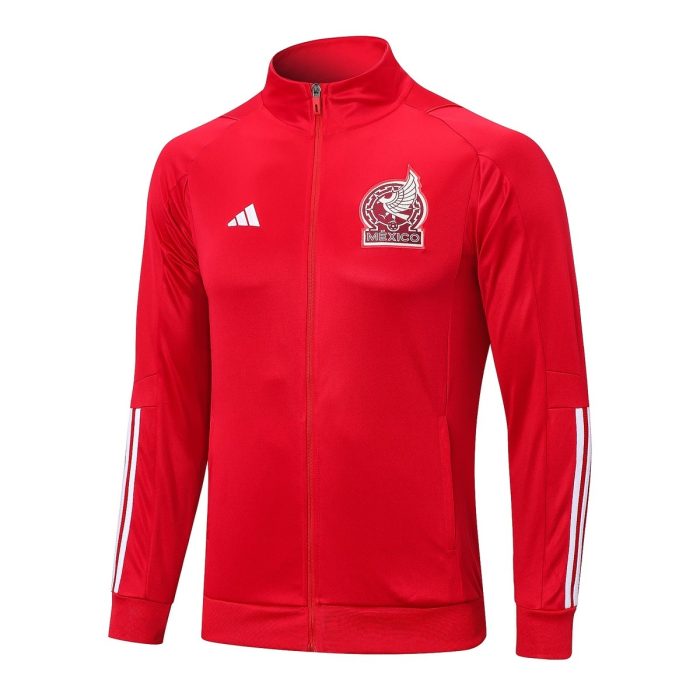 Mexico 22/23 Red Long Zip Jacket - 图片 8