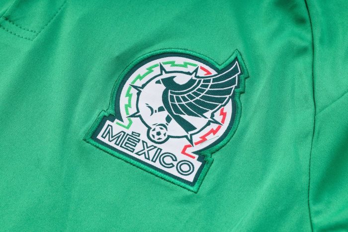 Mexico 22/23 Polo Shirt Dark Green - 图片 4