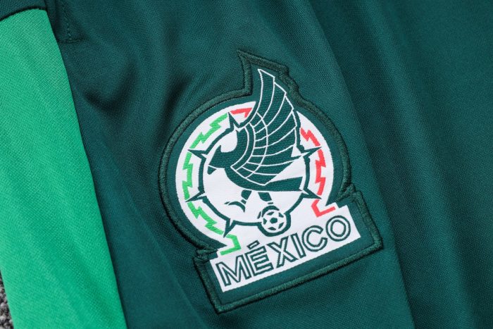 Mexico 22/23 Polo Shirt Dark Green - 图片 6