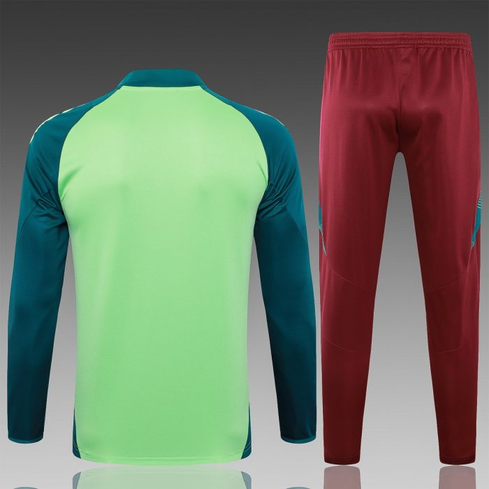 Mexico 24-25 Green Half-Zip Jacket - 图片 7