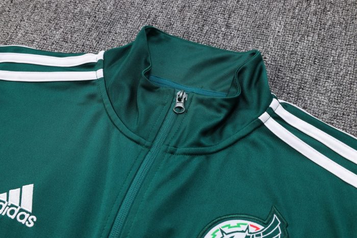 Mexico 23-24 Long Zip Jacket Green - 图片 6