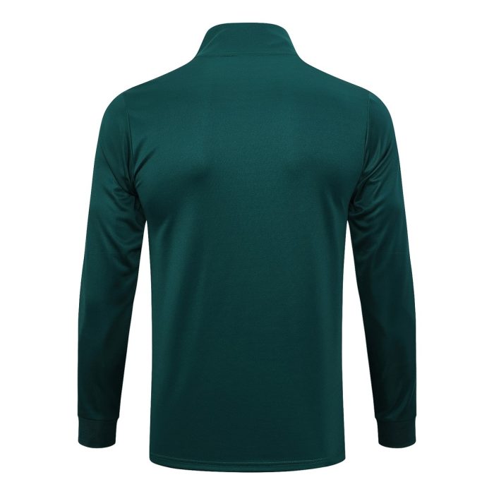 Mexico 23-24 Long Zip Jacket Green - 图片 7