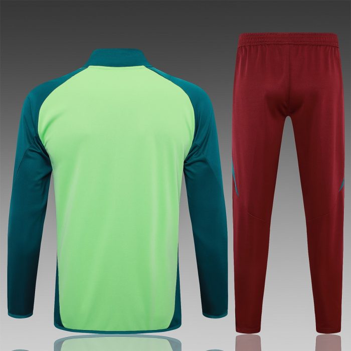 Mexico 24/25 Green Long Zip Jacket - 图片 7