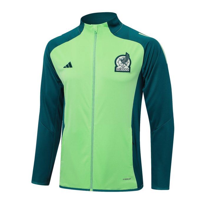 Mexico 24/25 Green Long Zip Jacket - 图片 8