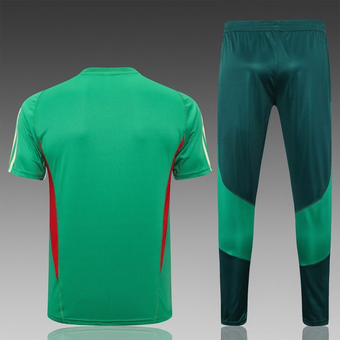 Mexico 22-23 Green Short Sleeve Training Suit - 图片 7
