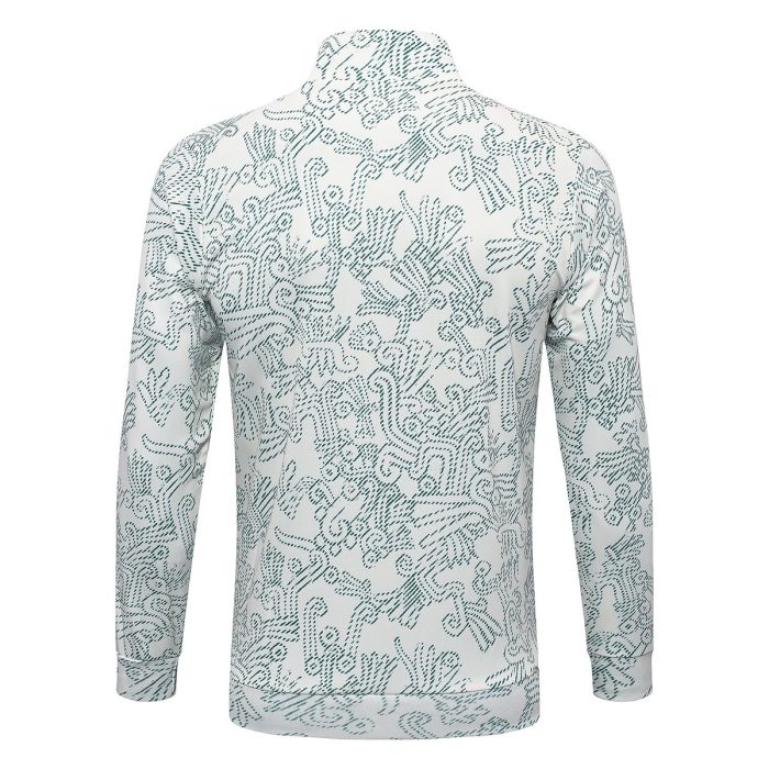 Mexico 22/23 White Long Zip Jacket (Spray Ink) - 图片 7
