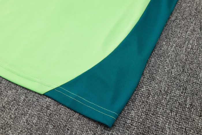 Mexico 24-25 Green Short Sleeve Training Suit - 图片 3