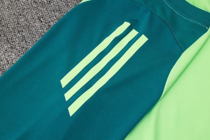 Mexico 24-25 Green Short Sleeve Training Suit - 图片 5
